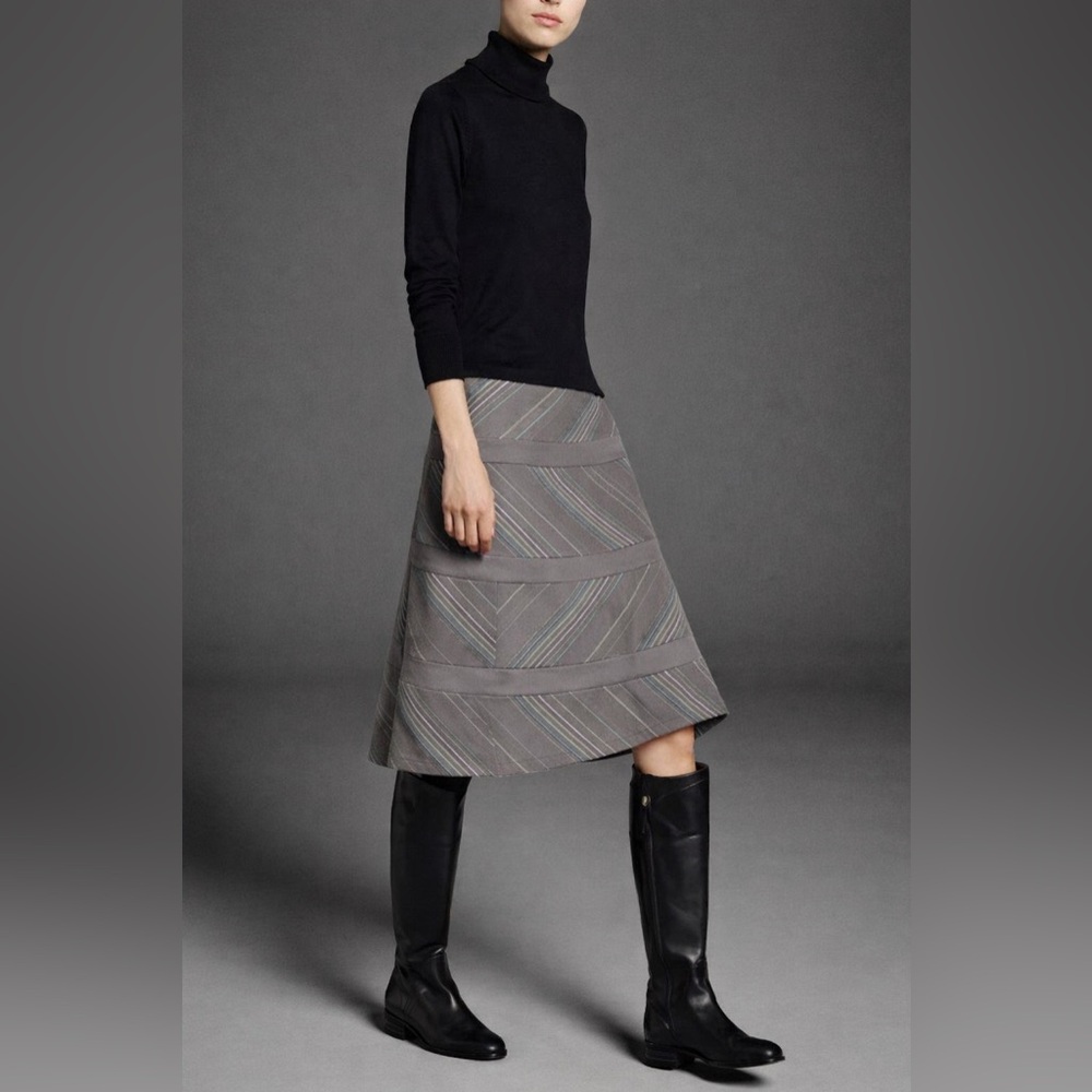Reiss Herringbone Skirt